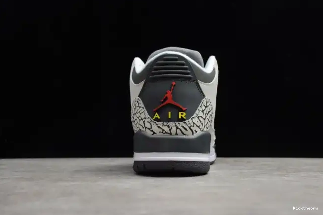 Kick Theory Grey Air 3 (2021) CT8532-012 Jordan Cool Retro 0623